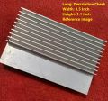 Long 4.25 Inch REDOUBLE Side Finned Aluminum Heatsink 4.25 Inch Aluminium Heatsink Cooling Radiator 4.25×3.5×1.1 Inch Aluminium Heat Sink Tools Sets Silver Tone Aluminum Heat Sink For Inverter Transistor IC 4.25 Inch Heatsink. 
