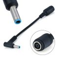 7.4mm X 5.0mm Female To 4.5mm X3.0mm Male Charger Adapter Power Connector Converter Cable DC Jack For HP Envy Pavilion G1 G2 G3.