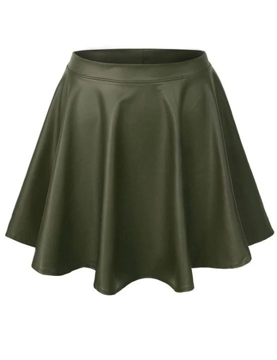 Women%E2%80%99s%20Silk%20Flared%20Mini%20Skirt%20%E2%80%93%20Soft%20Shiny%20Fabric%20Short%20Skirt%20for%20Chic%20and%20Casual%20Outfits%20-%20Image%205