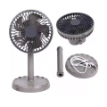 JYSUPER Rechargeable Multicolor Portable Mini Table Fan - JY-2218. 