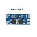 2S Bms Module 8A for 18650 Li-ion Battery.
