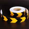 Arrow Black and Yellow Hazard Floor Marking Tape. 