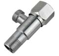SUS 304 One way angle Valve Stainless Steel / 1/2" Angle Stop Valve For Bathroom/Kitchen /Garden Etc.. 
