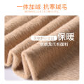 Bonnas Autumn Winter Leggings Velvet Thickened Footstockings Pantyhose Women's Bare-legged Artifact Women's Leggings. 