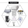 Smart Control Countdown Timer Switch Plug-In Socket Auto Shut Off Outlet. 