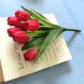 Tulip Artificial Flowers Tulip Bouquet Fake Flower Wedding Bouquet Garden Tulip Bouquet Bouquet Decor. 