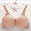 Blanting Plus Size Bra Mother's Front Buckle Underwear 44/100C Middle-aged and Elderly Bra Factory Direct Supply. 
