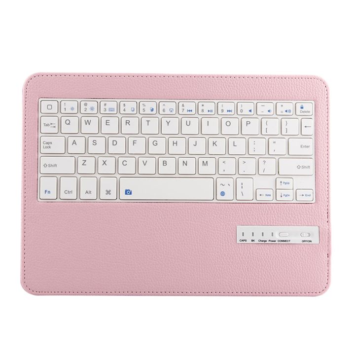 IP011%20Detachable%20Bluetooth%203.0%20ABS%20Keyboard%20+%20Litchi%20Texture%20Leather%20Case%20for%20iPad%20Pro%2011%20inch%20(2018),%20with%20Sleep%20Function%20-%20Image%204