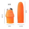 Silicone Vegetable And Fruits Thumb Cutter Finger cutter 5 in 1 kitchen utensils.