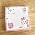 50 Sheets Kawaii Cat Sticky Note Girl Planning Daily Memo Pad School Supplies Self-adhesive Message Notepad Stationery. 
