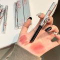 CACE 6 Colors Retro Rose Lipstick Matte Moisturizing Waterproof Sexy Red Lip Tint Fog Lip Balm Slim Tube Lips Makeup Cosmetic.