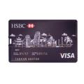 【Ready Stock+FREE Shipping+COD】Master HSBC Credit Card Usb Flash Drive 4GB 8G 16GB High Quality Pendrive 32GB 64G 128GB Pen Drive 256GB Memory Card Flash Drive.