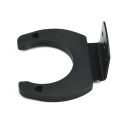Black Baseball Bat Two Ways Wall Racket Mount Bracket Vertical Tennis Universal Mini Display Softball Durable.