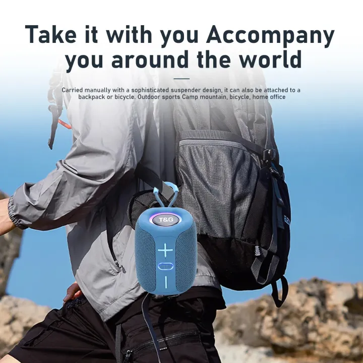 T%20G%20TG658%20Portable%20Bluetooth%20Speaker%20Wireless%20Speakers%20TWS%201200mAh%20Waterproof%20Mini%20Bass%20Column%20AUX%20TF%20BT%20Loudspeaker%20Soundbar%20-%20Image%205