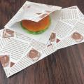 Eco-friendly Oilpaper Wrapping Paper Bag For Bread Sandwich Burger Fries/Food-grade Wax Paper Baking Tools Kitchen Gadgets 100Pc. 