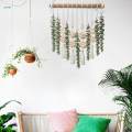 Artificial Eucalyptus Wall Hanging Decor Boho Wall Decor for Hallway Bedroom.