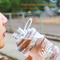 Creative Mineral Water Bottle 650Ml Mini Bucket Plastic Bottle Outdoor Sport Drinking Water Bottles Portable Large Capacity Cup.