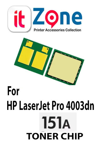 Toner Chip 151A Compatible with HP LaserJet Pro 4003 MFP 4103 Cartridge