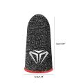 Gaming Finger Sleeve Game Controller Sweatproof Gloves Breathable Fingertips For Mobile Games Touch Screen Finger Cots Cover.