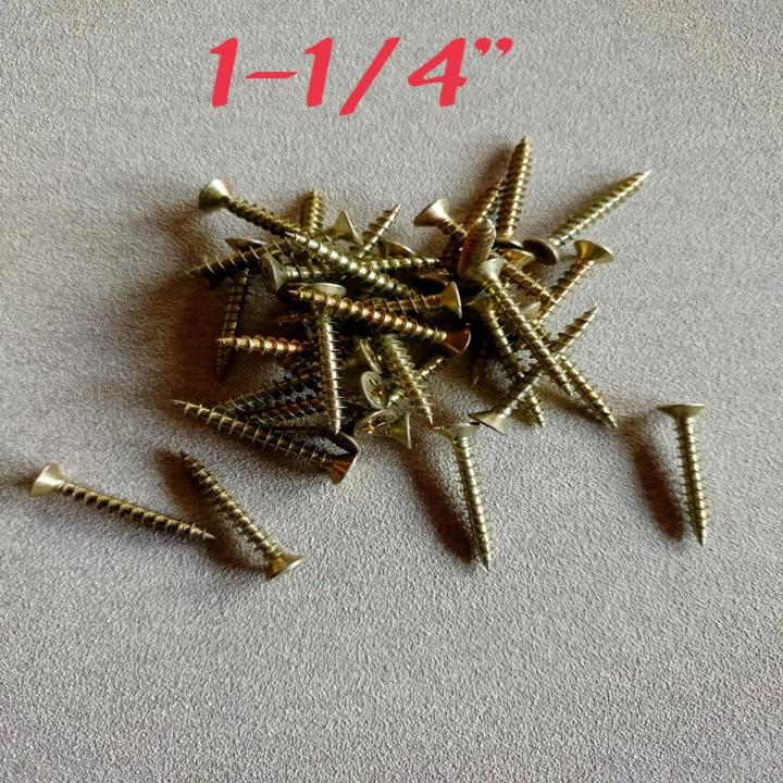Screw Star Golden 1-1/4" - 25 Pics