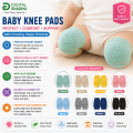 1 Pair Baby Knee Pads – Breathable Anti-Slip Crawling Knee Protector | Elastic Baby Knee Guard Socks for Toddler Crawling & Walking Support. 