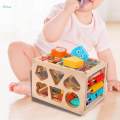 Baby Shape Sorter Toys Wooden Baby Toys for Toddlers Boy Girl Gifts Children. 