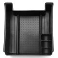 Armrest Secondary Storage Box Pallet Center Console Tray Organizer for Volvo XC60 V60 S60 2009 2010 2011 2012 2013 2014 2015 2016 2017/V60 S60 2018. 