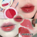 Cappuvini Mirror Lip Gloss Nude Lip Tint Long Lasting Waterproof Lipstick Non-stick Cup lip Tint with Lip Brush. 