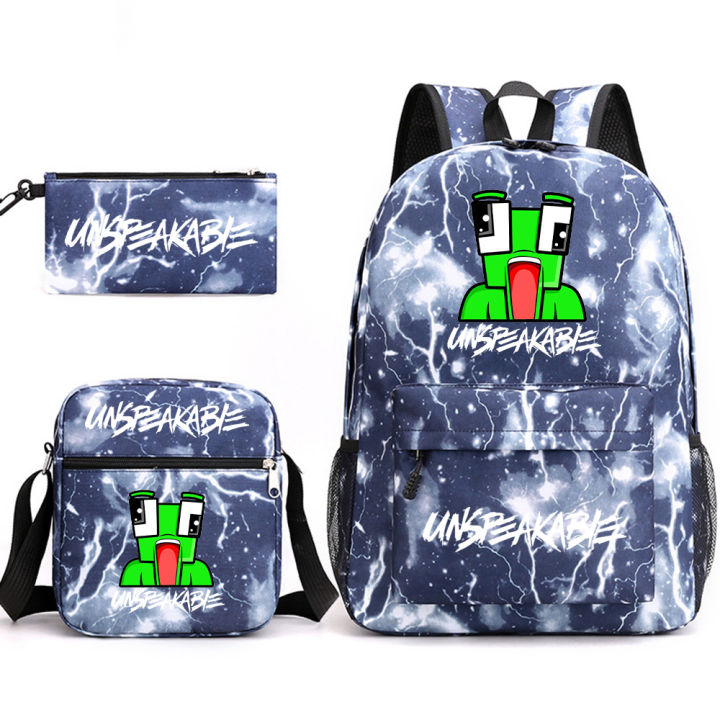 UNSPEAKABLE%20Schoolbag%20Fashion%20European%20and%20American%20Style%20Men's%20and%20Women's%20Student%20Backpack%20Casual%20Messenger%20Bag%20Cartoon%20Cute%20Backpack%20-%20Image%209