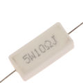 5W Ceramic Cement Resistor 5 Pcs In A Pack 0.1R 0.5 2 3 4.7 10 20 50 100 6.8k Ohm 5% Ceramic Resistor. 