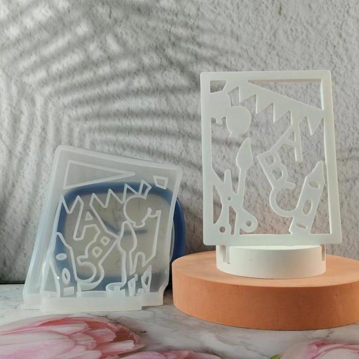 Silicone%20Silicone%20Mold%20Heat-Resistant%20White%20Gypsum%20Mold%20Cement%20Mold%20for%20Children'S%20Crafts%20Home%20Decoration%20Art%20Projects%20-%20Image%202