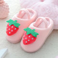 Fall/Winter Cartoon Thermal Kids Cotton Slippers. 