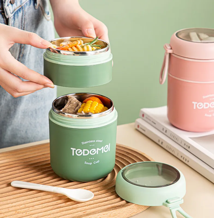 TEDEMEI%202%20LAYER%20STAINLESS%20STEEL%20LUNCH%20BOX%20710%20ML.%20-%20Image%203