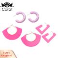 Carat Daily Earrings Stylish Geometric C-shaped Earrings Set for Women Lightweight Ear Hoop Jewelry for Prom Cocktail Parties 3 Pairs Geometric Earrings. 