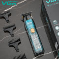VGR Hair Trimmer Cordless Hair Cutting Machine Electric Hair Clipper Barber Haircut IPX7 Waterproof Zero Cutting Machine V-961. 