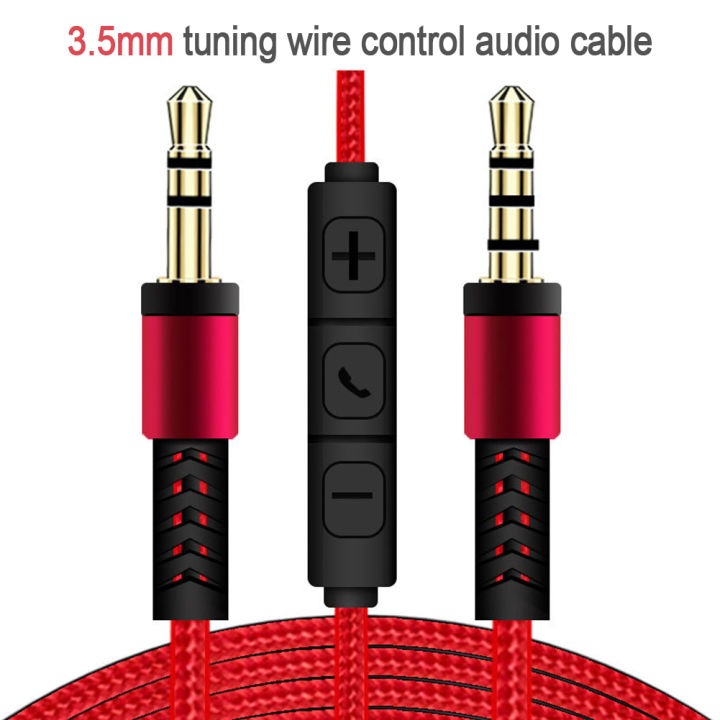 3.5mm%20Jack%20Male%20to%20Male%20Audio%20Cable%20Speaker%20Line%20Stereo%20Aux%20Cable%20with%20Mic%20Volume%20Control%20for%20Headphone%20Car%20Speaker%20Mobile%20Phone%20-%20Image%205