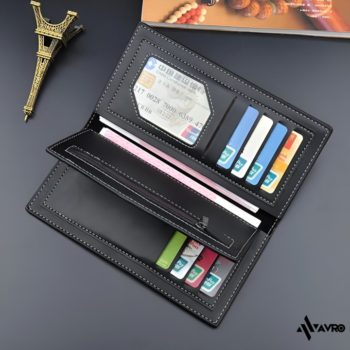 Avro%20Men's%20Wallets%20Fashion%20Long%20Wallet%20PU%20Leather%20Long%20Purse%20Business%20Wallets%20Soft%20Leather%20Wallet%20Ultra-thin%20Long%20Purse%20Travel%20Purses%20Coin%20Pouch%20ID%20Credit%20Cards%20Holders%20Wallet%20for%20men%20-%20Image%202