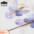 Party Elegant Women Butterfly Heart Long Dangle Hook Earrings Jewelry Gift. 