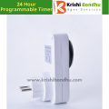 EU plug Mechanical timer switch 24 Hour Programmable Timer Switch Mechanical Timer 220V 16A Universal Socket. 