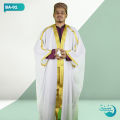 White Color Imam Arab Dress Thoub/Aba For Men. 