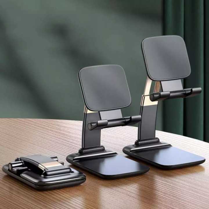 Phone Stand Adjustable Gravity Metal Table Desktop Cell Phone Stand Foldable Desk Phone Holder Stand (1pich)