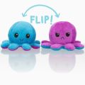 Flip octopus expression Mood Swing Soft Doll. 