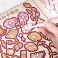 Princess Change Costume Stickers Sticker Activity Book Learning Toy, Colorful Princess Sticker Book for Age 3+ Girls Party Favors. 