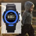 Fashion Sports Watch For Kids Children Waterproof Led Digital Watch Ultra-Light Silicone Strap Teen Boys Girls Wristwatch Unisex. 