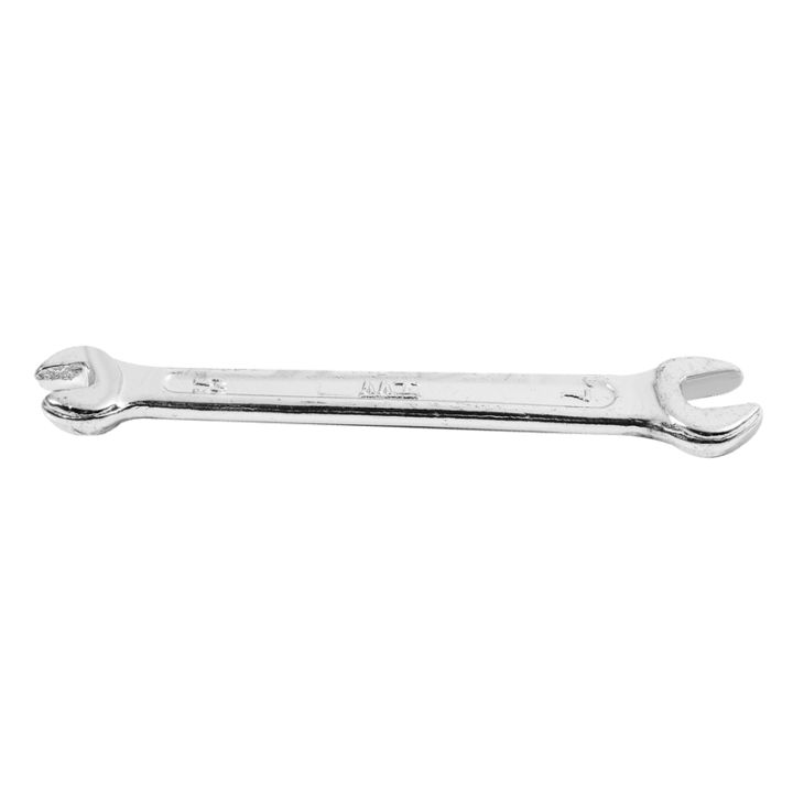 Silver%20Tone%205.5mm%20x%207mm%20U%20Shape%20Double%20Open-ended%20Wrench%20Tool%20-%20Image%204