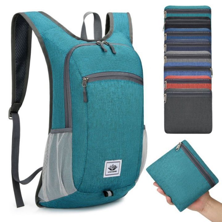 Portable Foldable Backpack,Men Women Ultralight Folding Bag,Outdoor Climbing Cycling Hiking Knapsack Travel Daypack