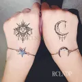 Waterproof Temporary Tattoo Sticker Black Butler Contract Symbol compass anime tatto flash tatoo tattoos for men women. 