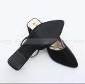 Girls stone covered nagra shoe stylish fashionable half shoe.