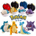 New Pokemon Figures Toys Variant Ball Model Pikachu Gengar Pokeball Dragonite Snorlax Action Figure Lapras Pocket Monsters Toy.