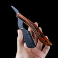 Men Professional Manual Shaver Straight Edge Stainless Steel Barber Razor Folding Shaving Shave Beard Cutter with Blade. 